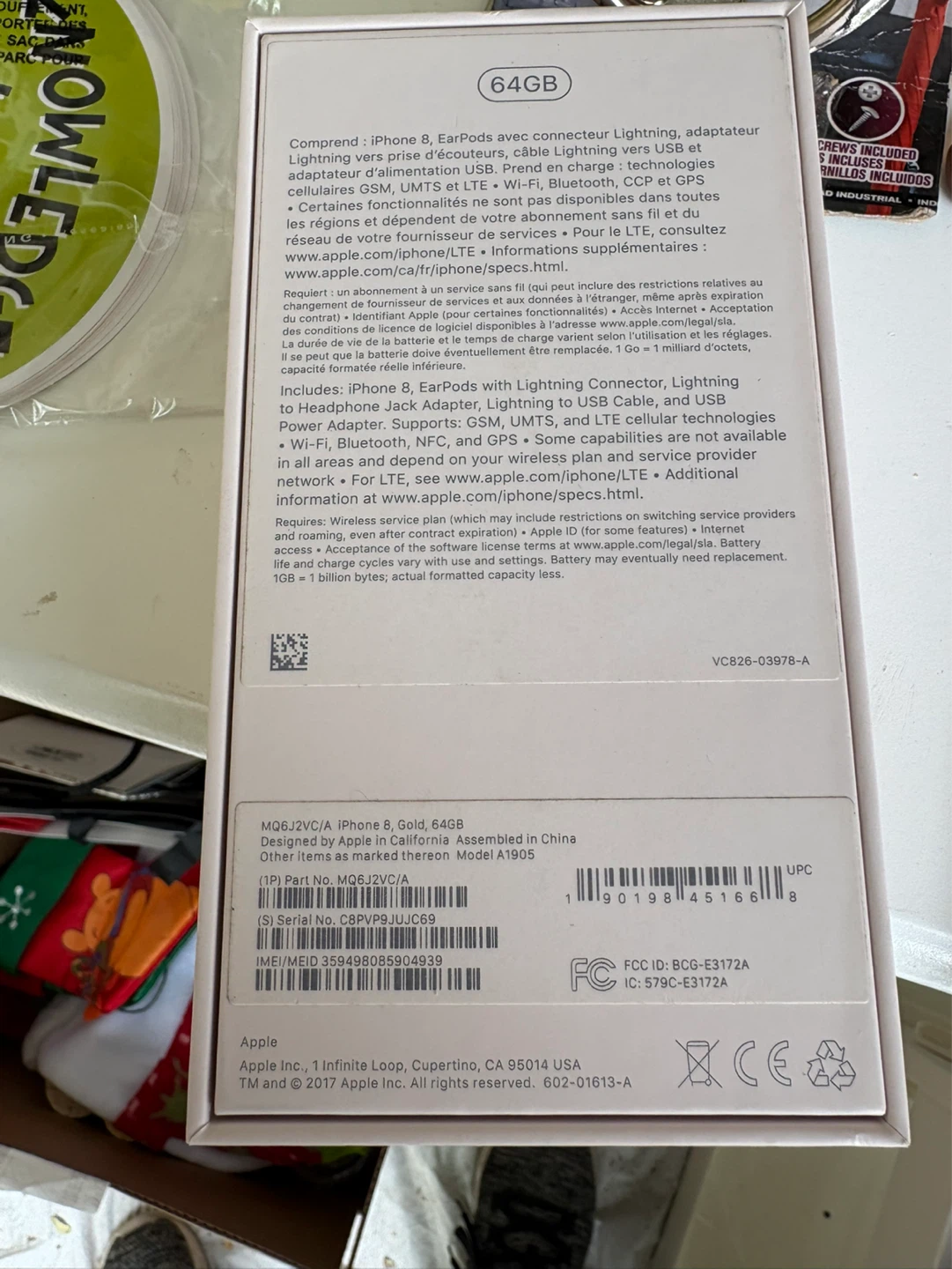 Apple iPhone 8 - 64GB - Gold - photo 2