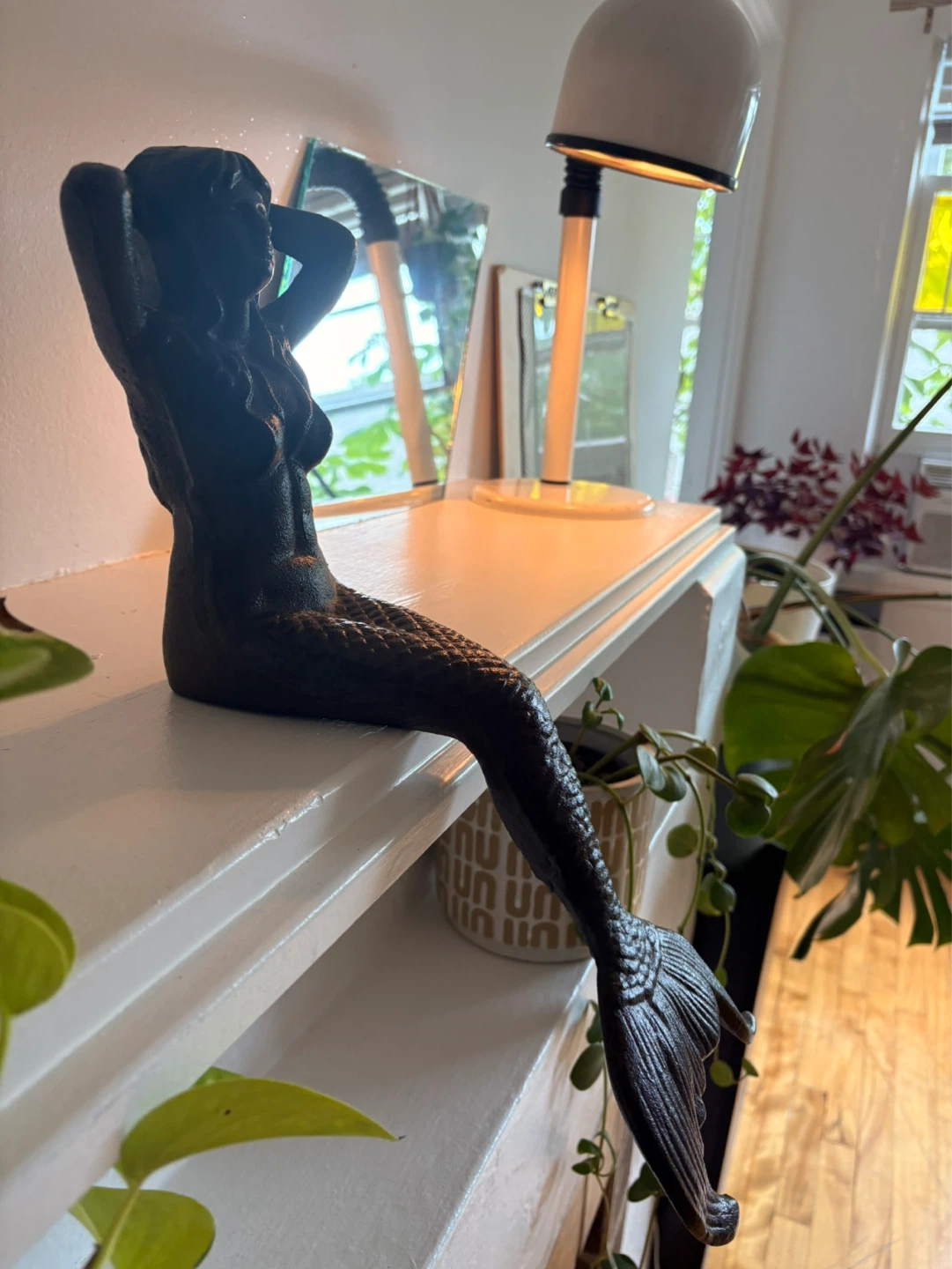 Cast Iron Mermaid Figurine - photo 5