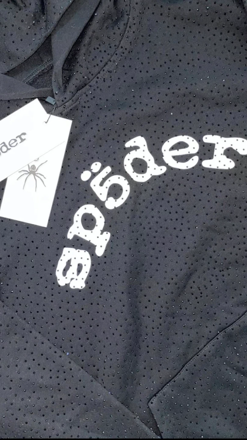 Spider vvs rhinestone hoodie - photo 3