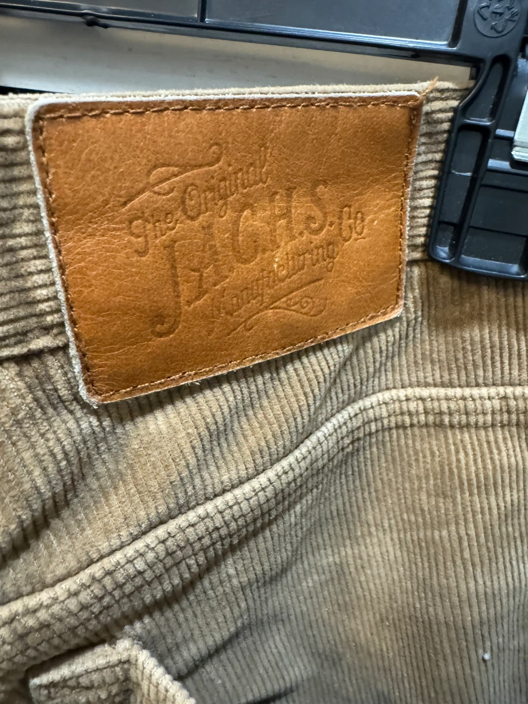 JACHS & CO Corduroy Pants Tan Size 40 - photo 5