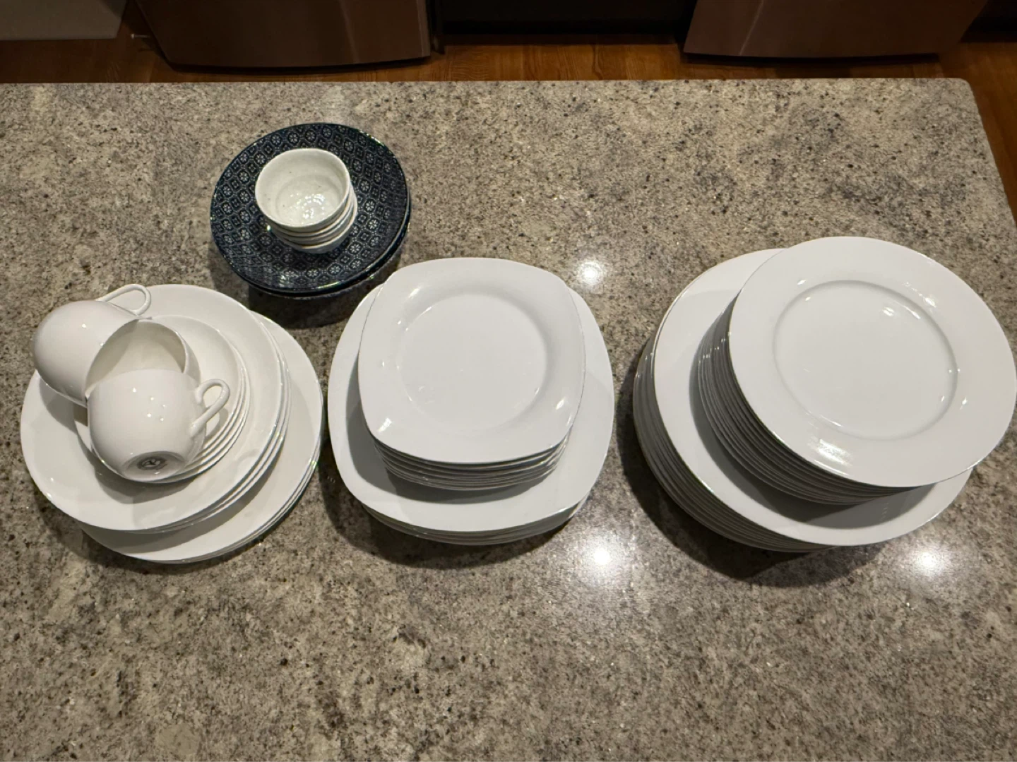 White Porcelain Dinnerware - Plates, Bowls, Cups - photo 5