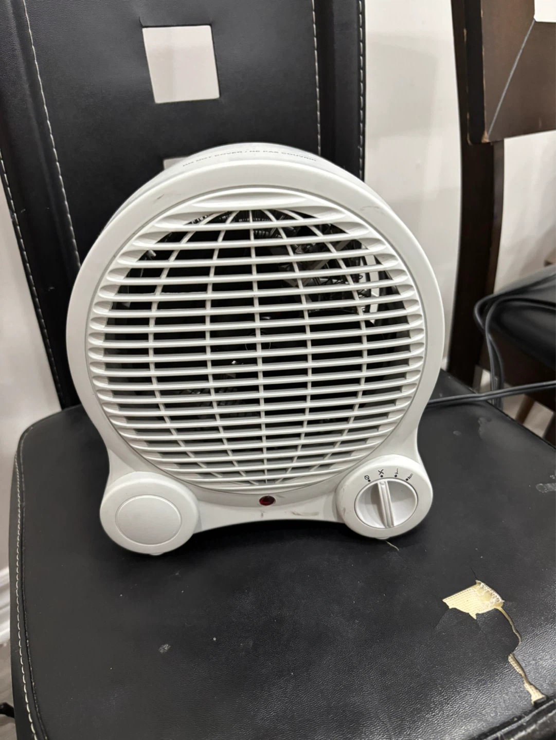 White Portable Electric Heater