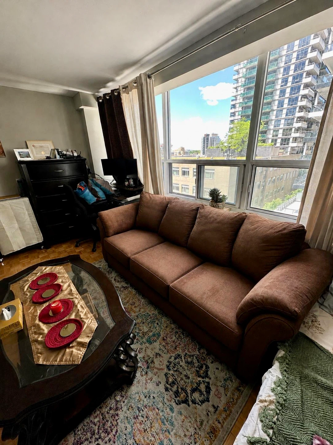 Brown Sofa - photo 3