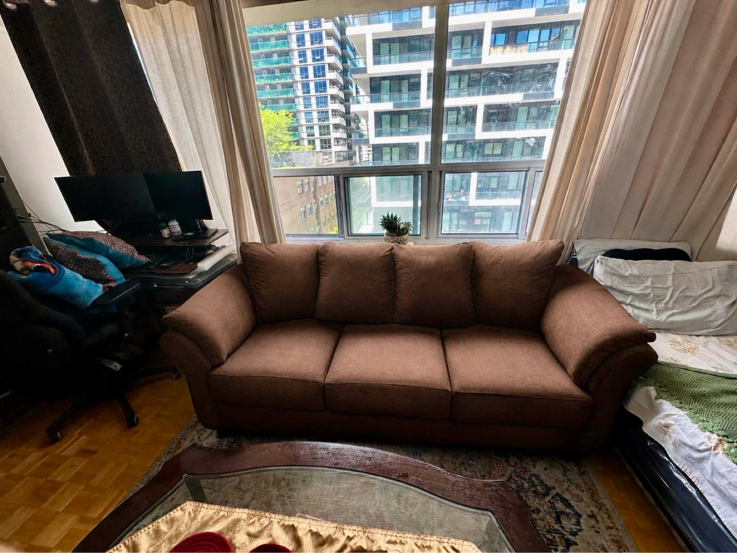 Brown Sofa