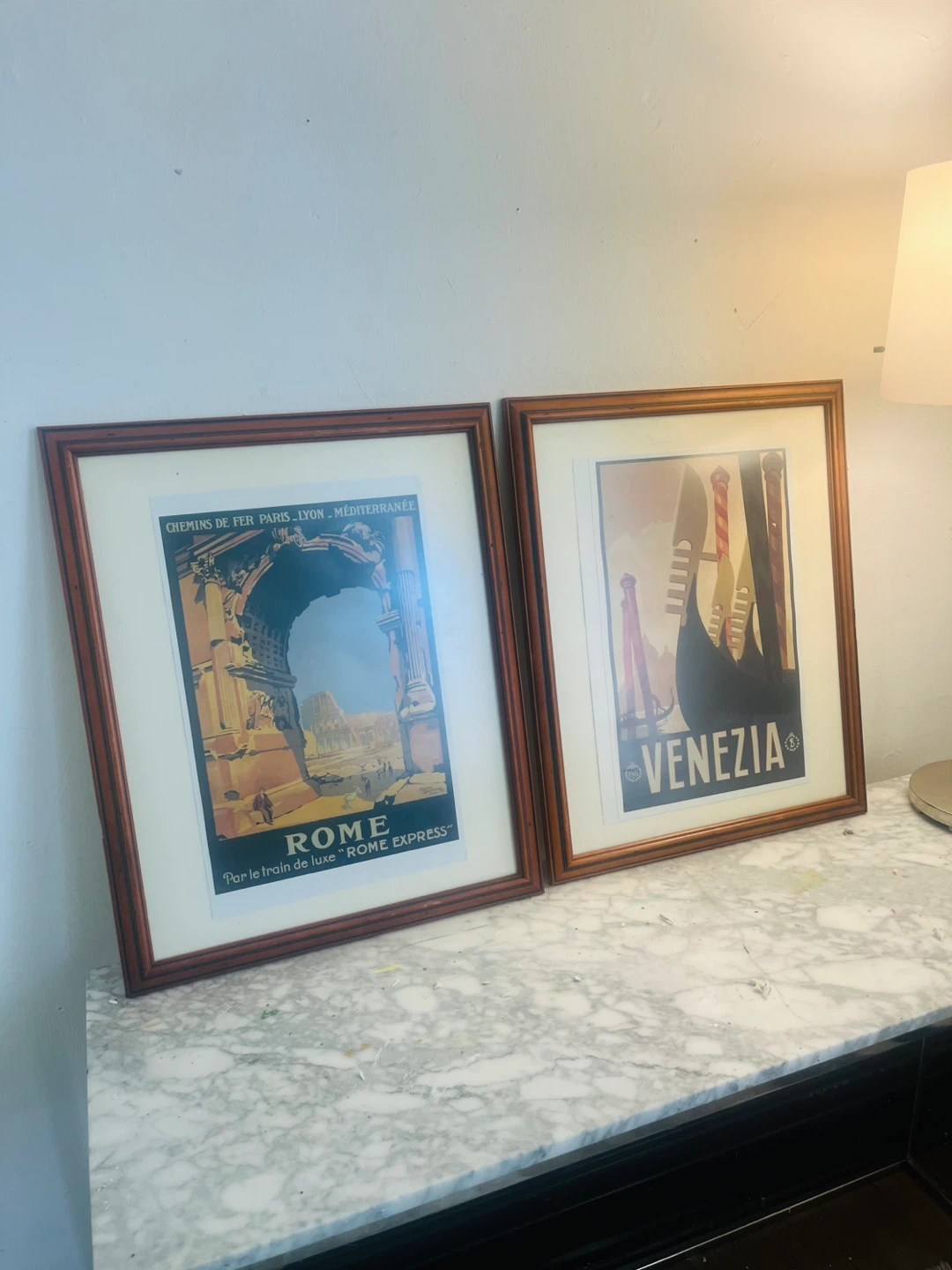 Vintage Rome & Venezia Travel Posters (Set of 2) - photo 5
