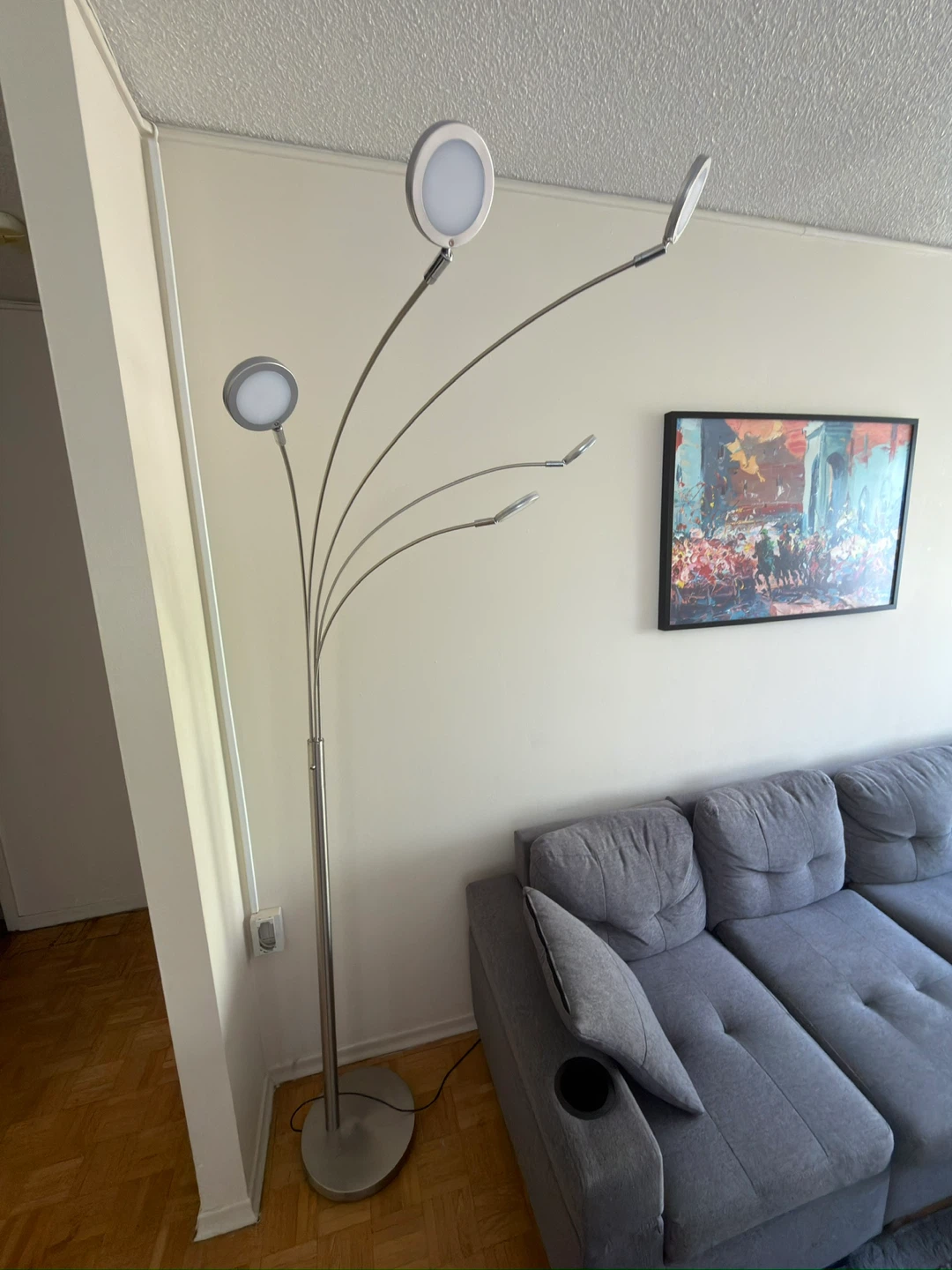Modern 5-Arm Floor Lamp