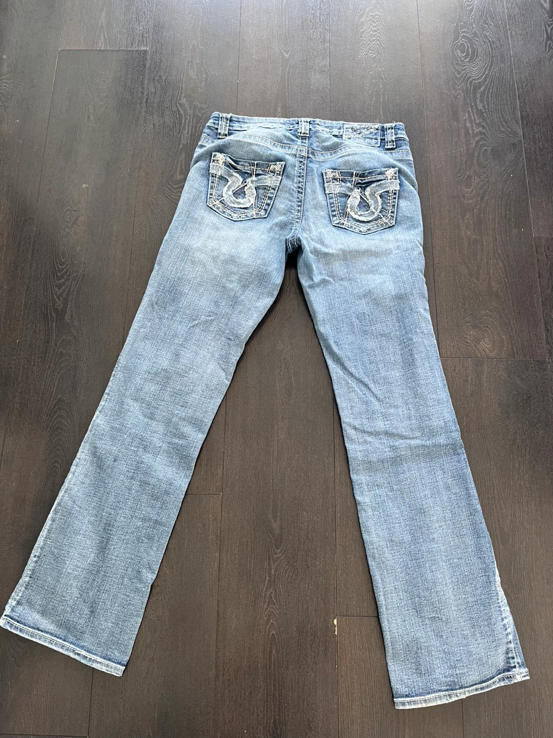 Y2K Jeans Embroidered Women's Bootcut Size 28W - photo 2