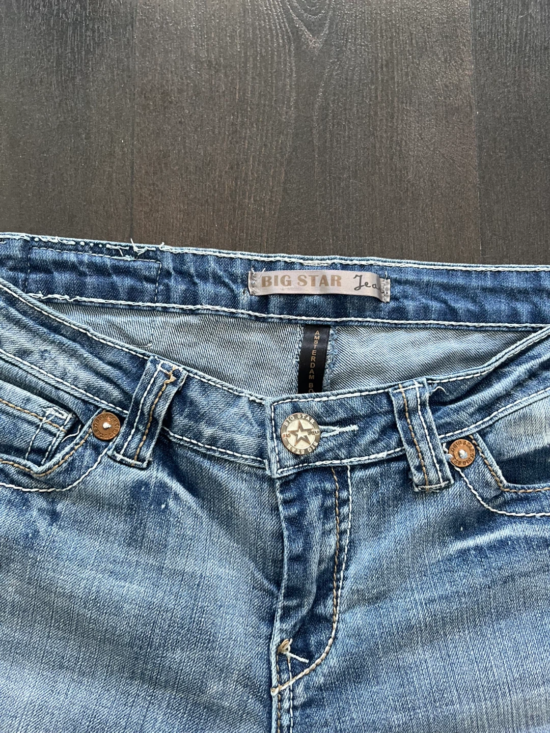 Y2K Jeans Embroidered Women's Bootcut Size 28W - photo 4