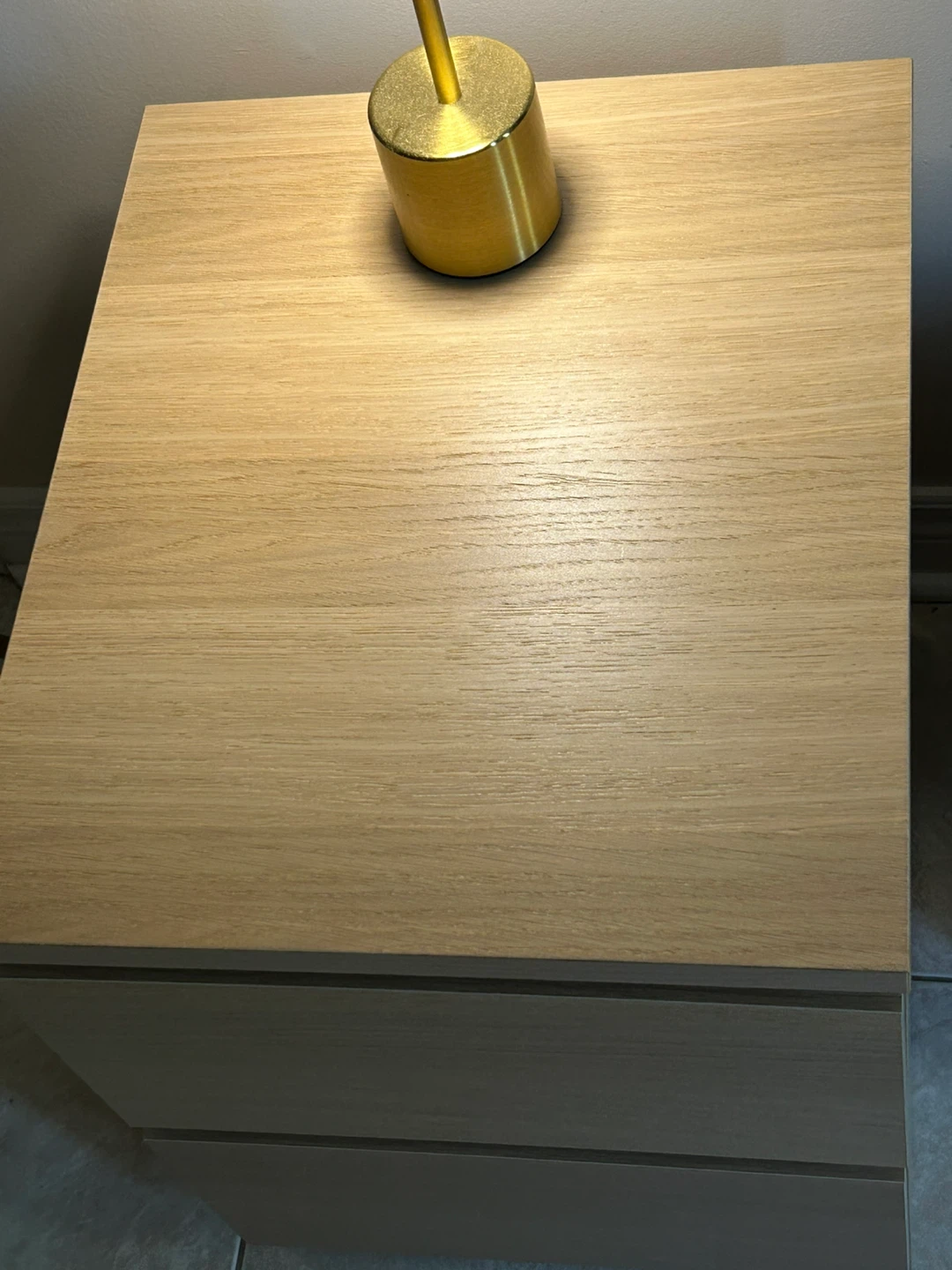 2-Drawer Wood Nightstand - photo 2