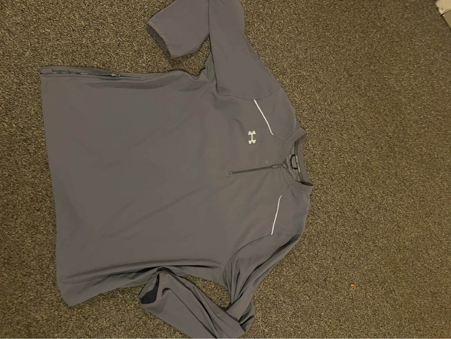 Under Armour Grey 1/4 Zip Pullover - photo 4