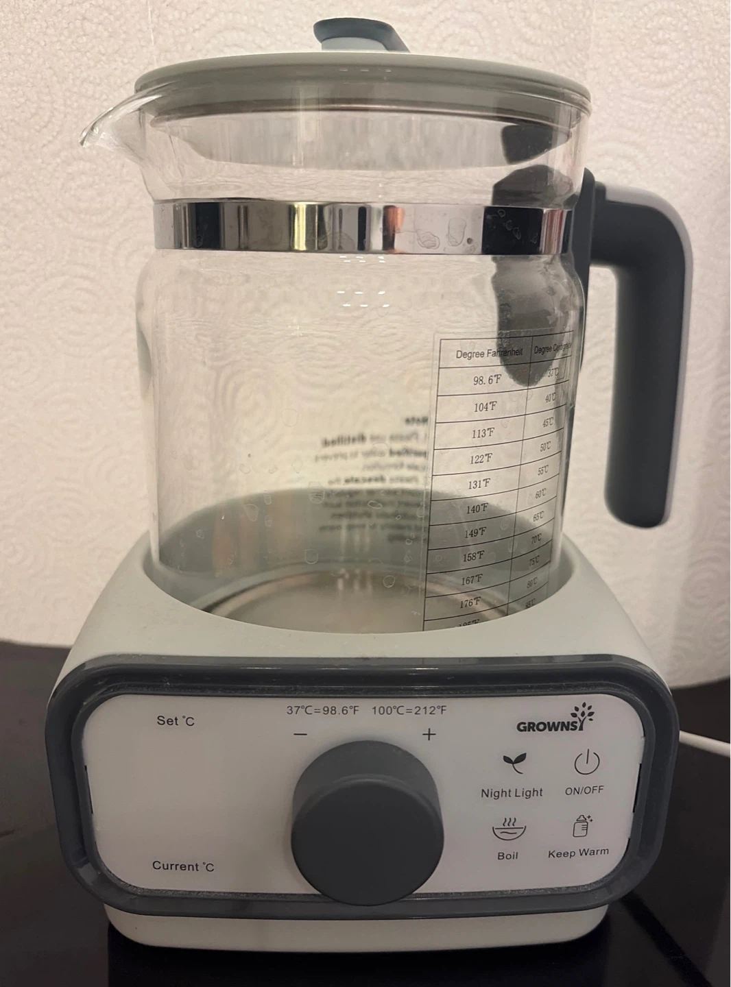 Grownsi Baby Water Boiler