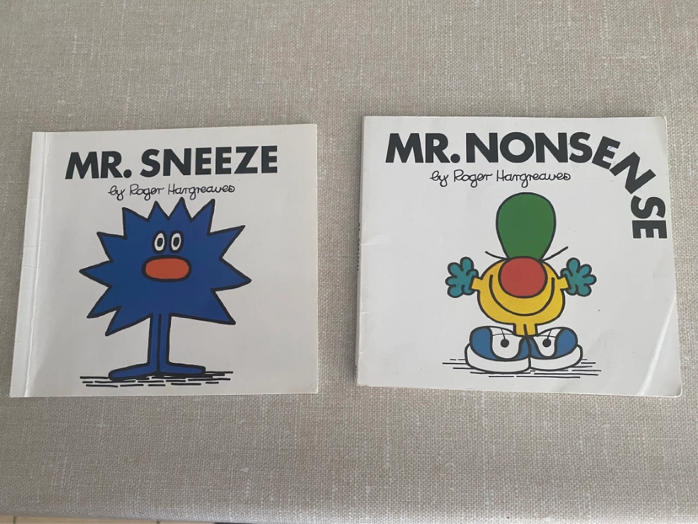 Mr. Men Books - Mr. Sneeze and Mr. Nonsense