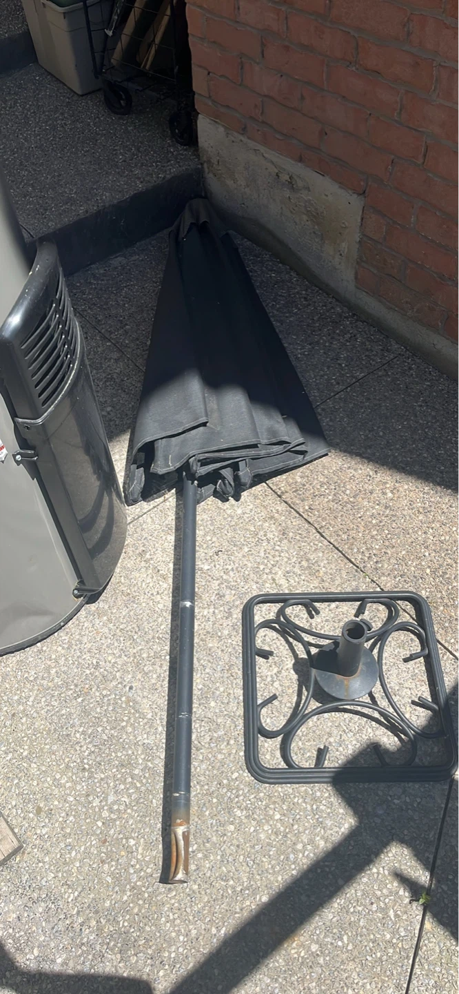 Patio Umbrella & Stand