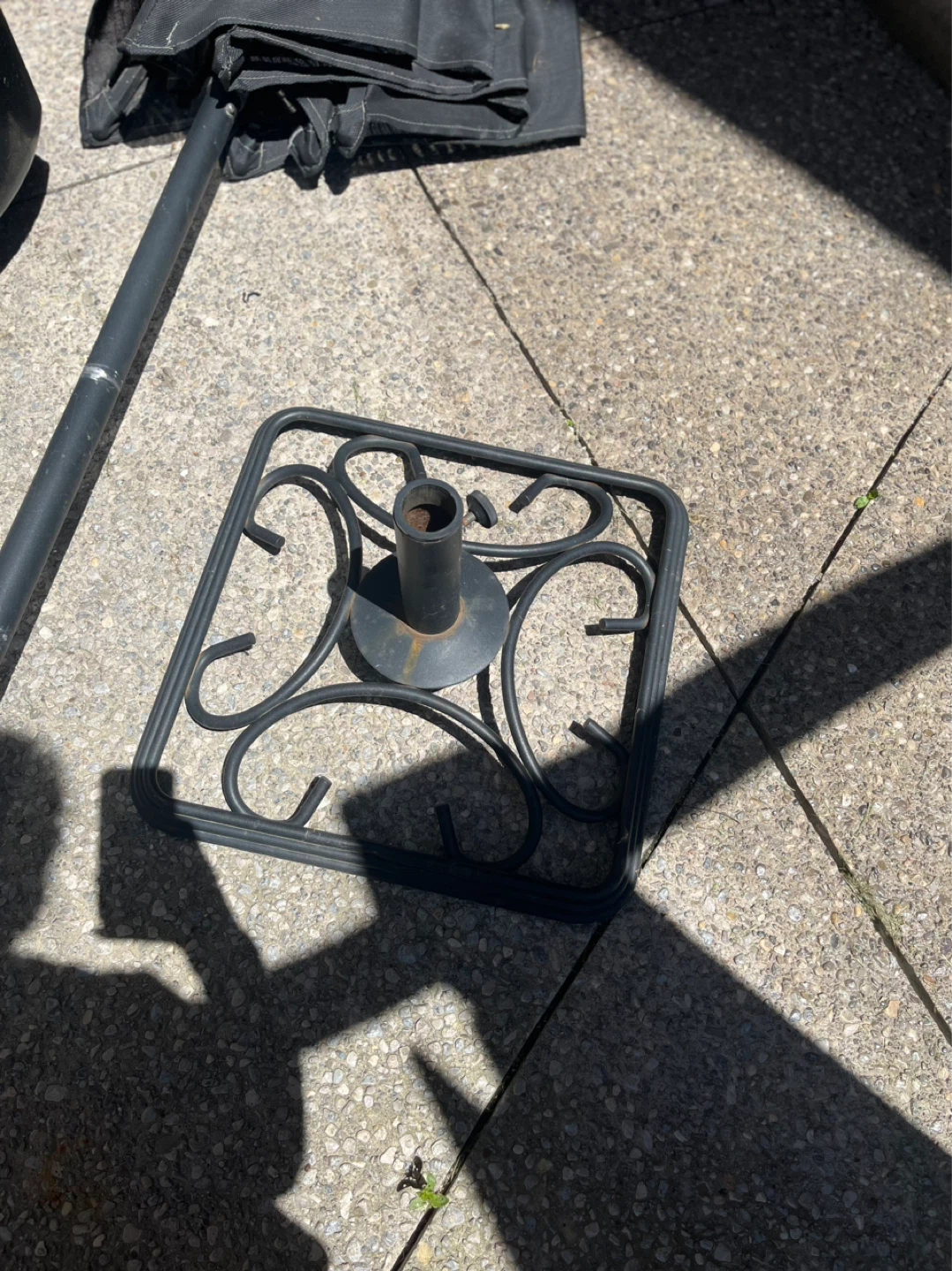 Patio Umbrella & Stand - photo 2