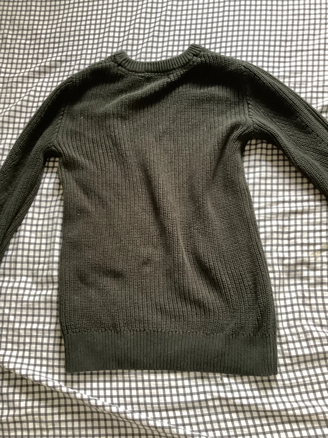 Dark Green Knit Sweater