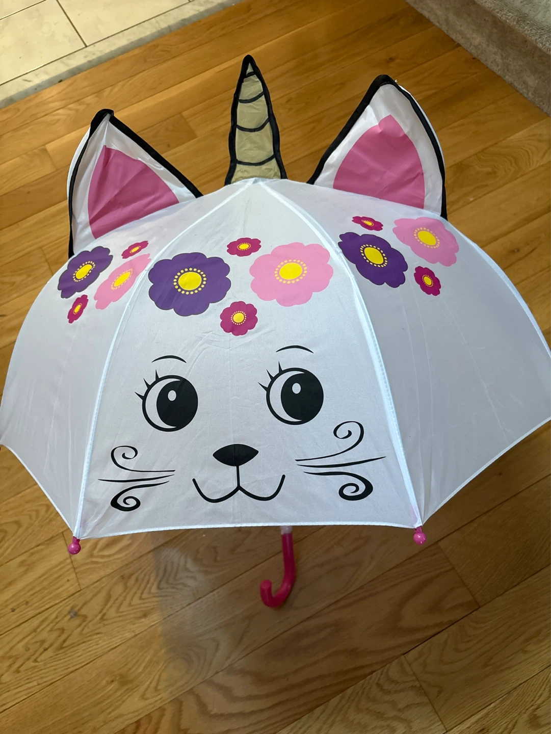 Kids Unicorn Cat Umbrella
