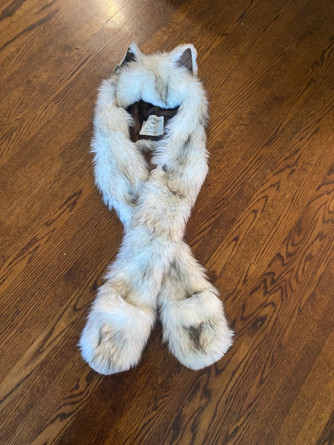 SpiritHoods Husky Hood with Paws