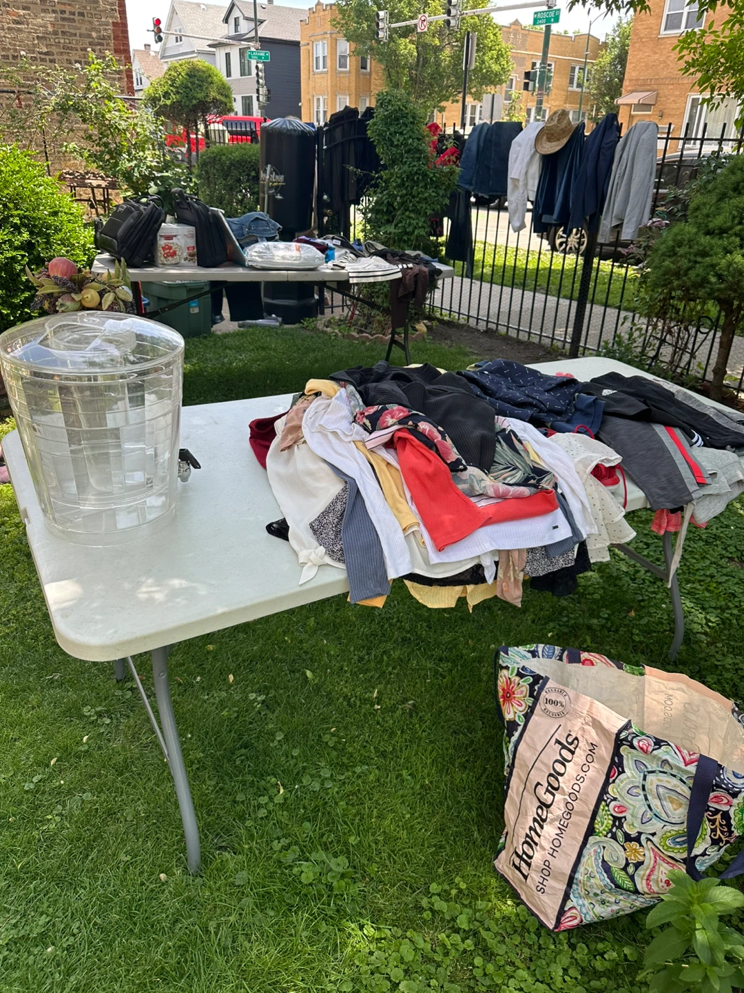 Yard sale portage park
