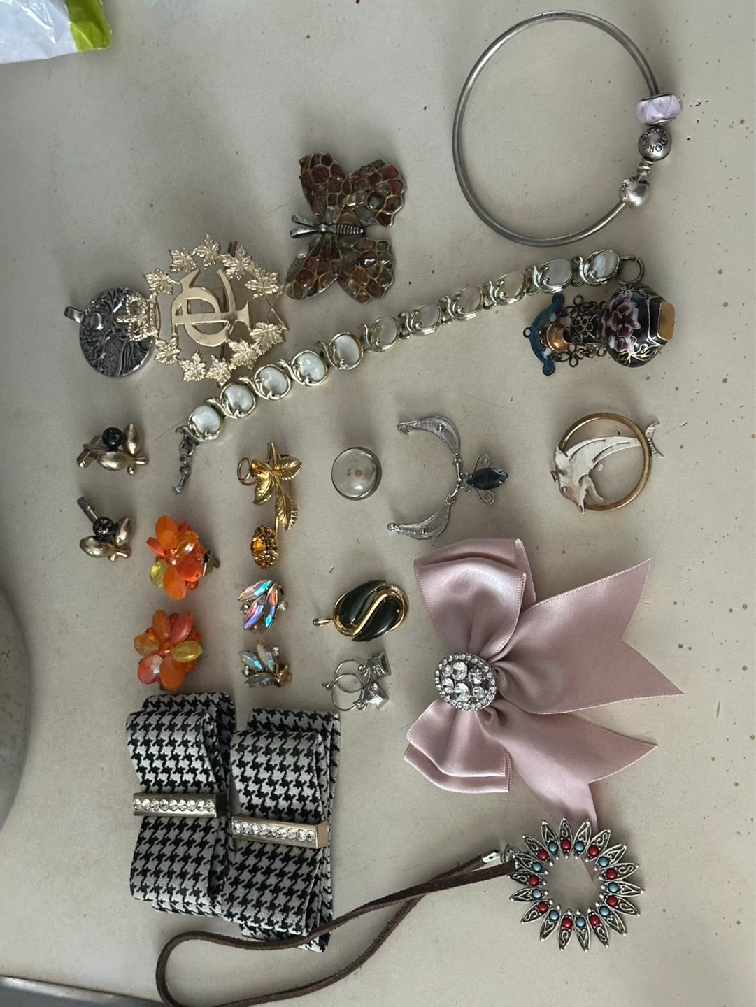 Vintage jewelry individually priced mixed with some fun stuff