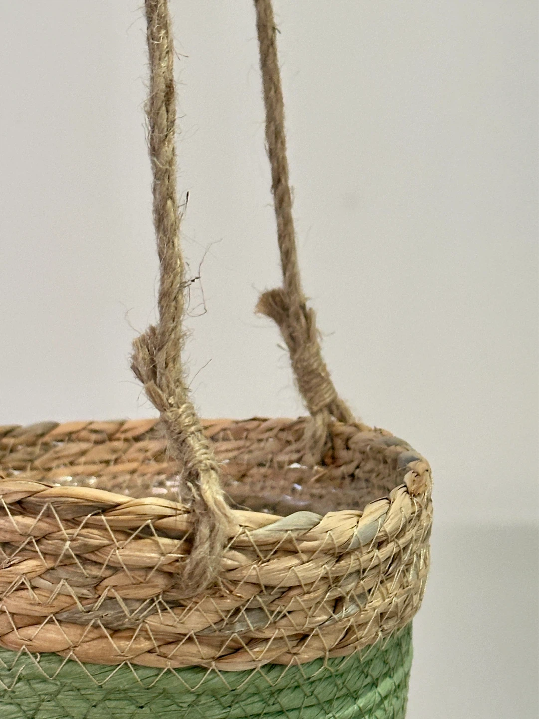 🆕 Woven Hanging Planter Basket - photo 3