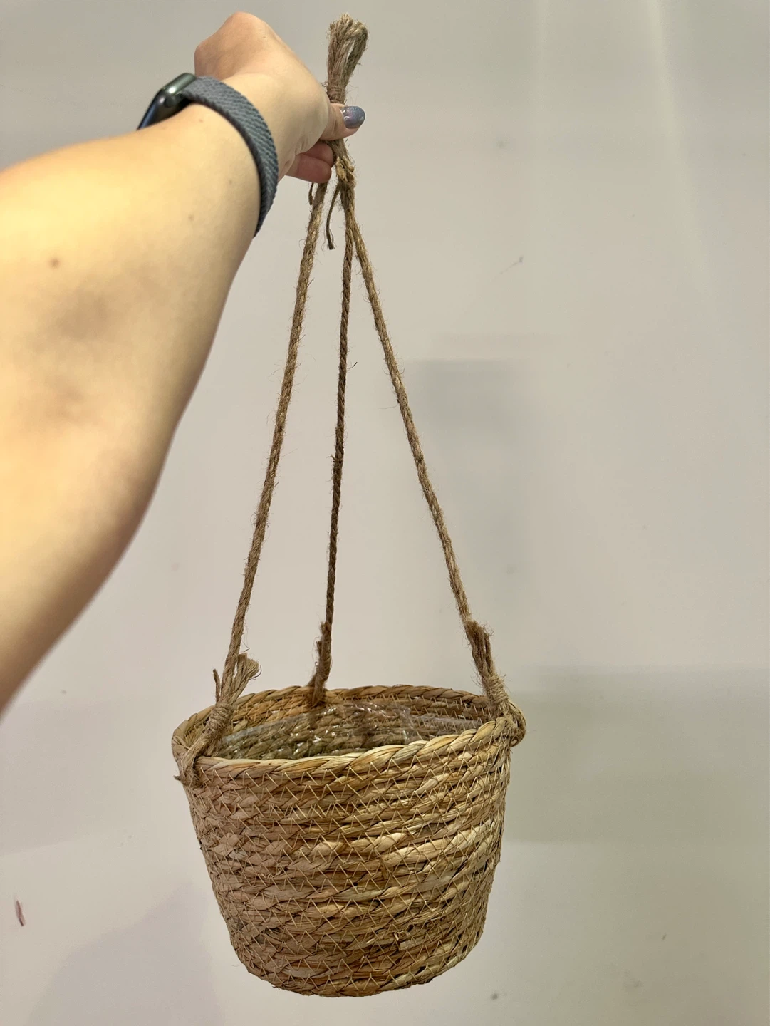 🆕 Woven Hanging Planter Basket - photo 5