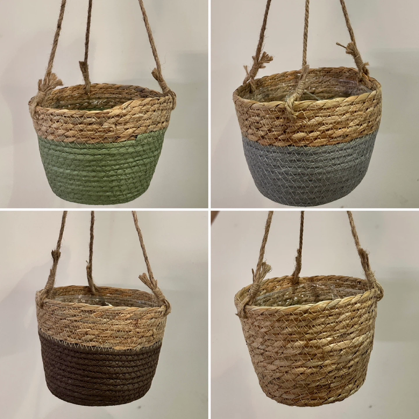 🆕 Woven Hanging Planter Basket