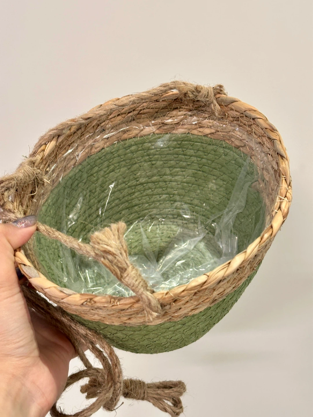 🆕 Woven Hanging Planter Basket - photo 5