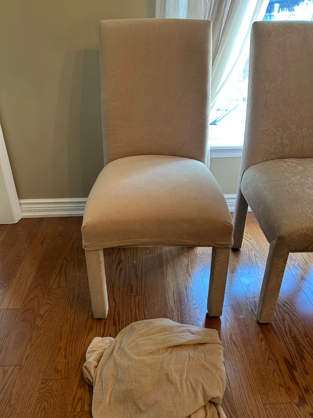 Set of 4 Upholstered Dining Chairs - photo 4