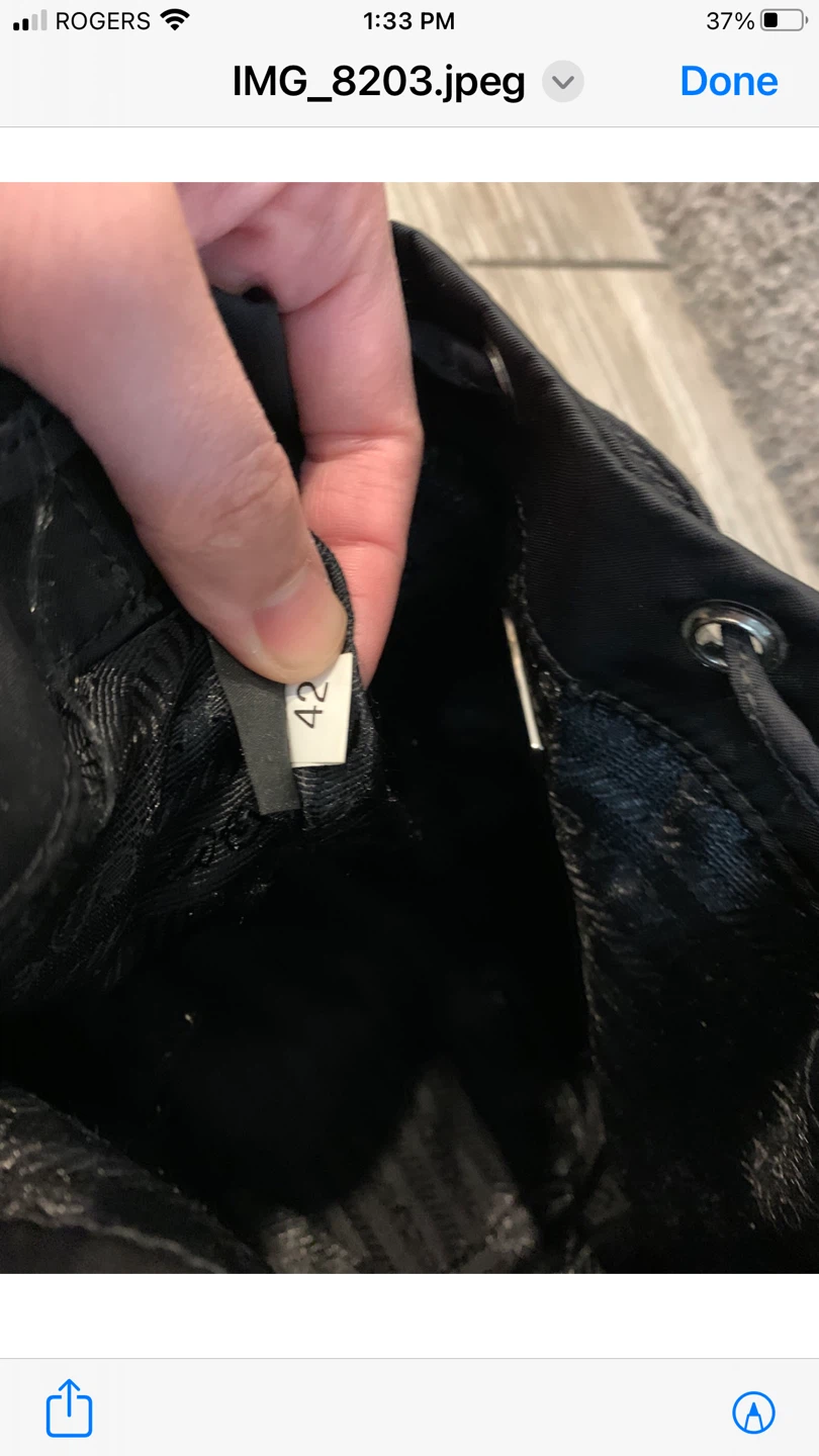 Prada Black Nylon Bucket Bag - photo 3