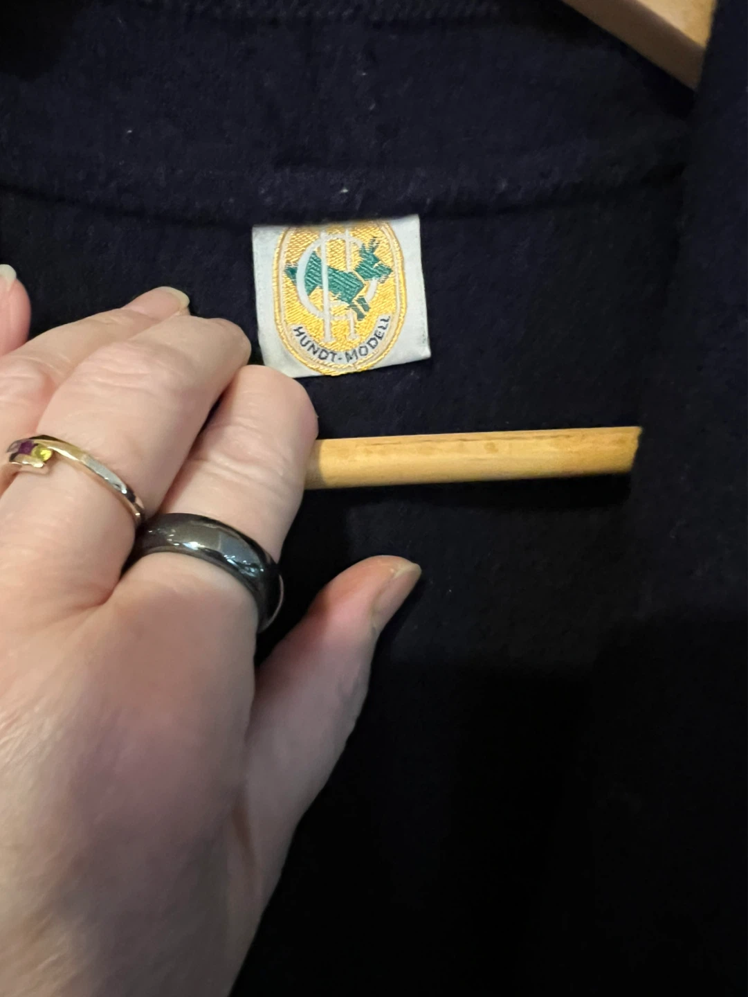 Hundt Modell navy wool jacket - photo 3