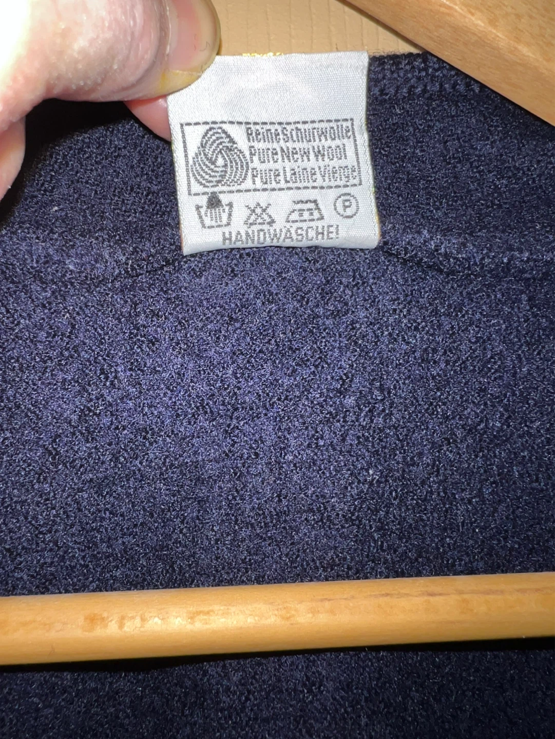 Hundt Modell navy wool jacket - photo 4
