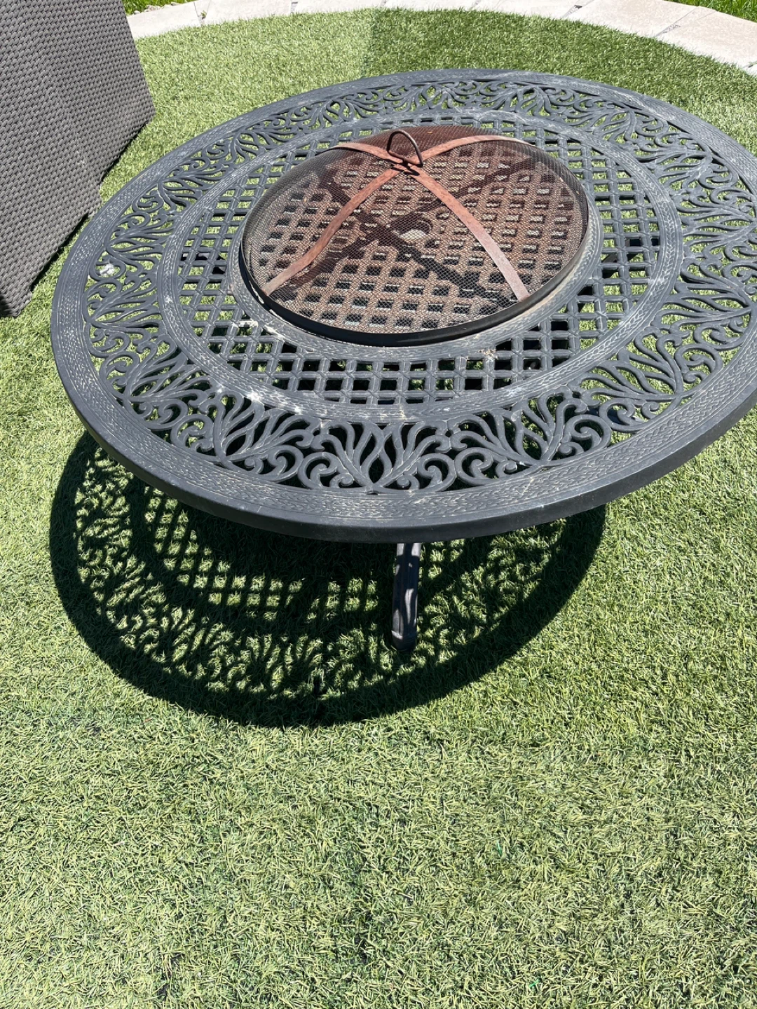 Patio Fire pit table