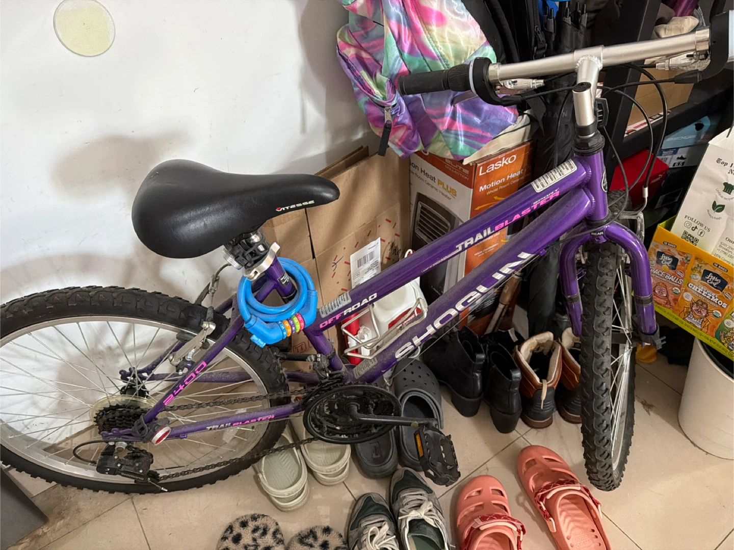 Shogun Trailblaster Purple Mountain Bike
