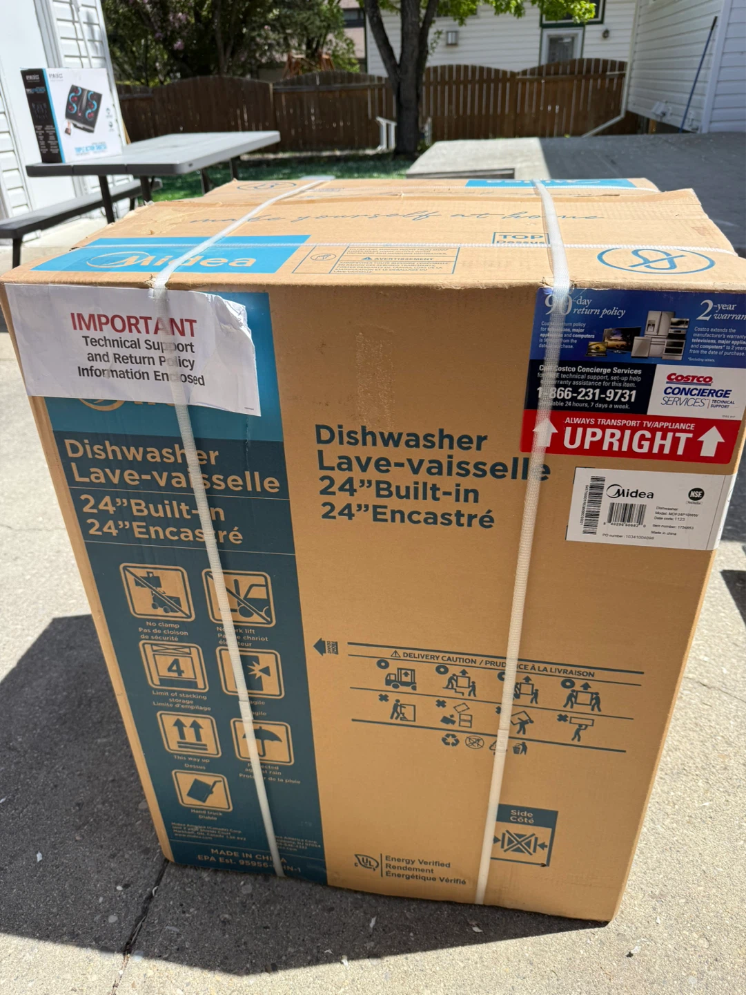 Midea 24" Built-In Dishwasher - photo 2
