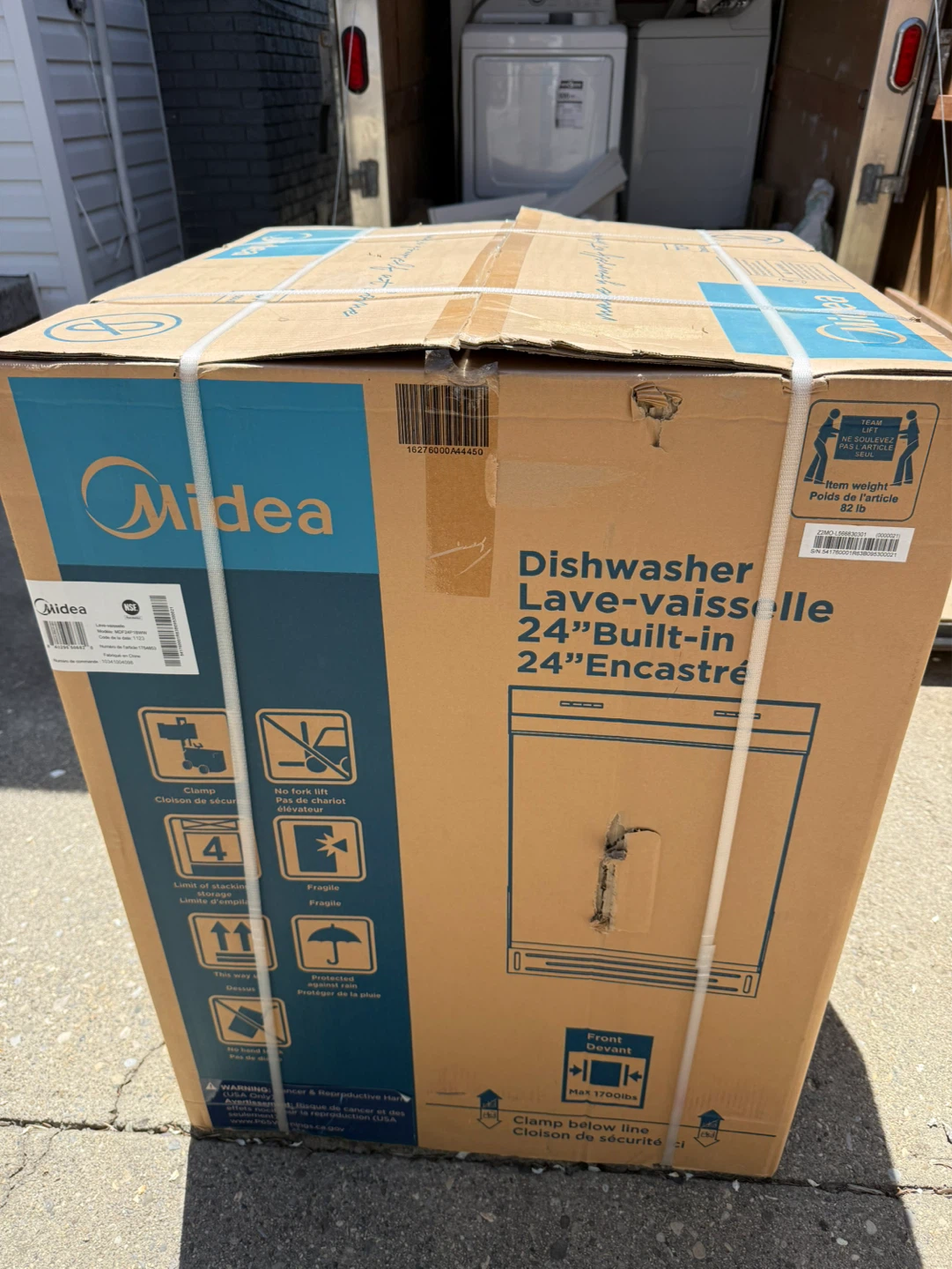 Midea 24" Built-In Dishwasher
