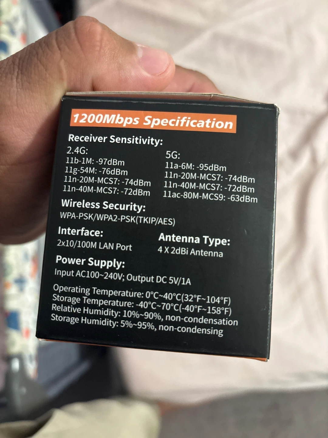 LOTISKE Dual Band WiFi Extender 1200Mbps - photo 3