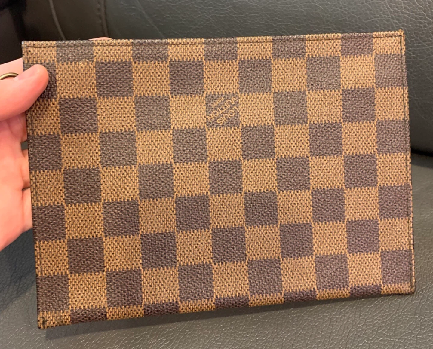 Louis Vuitton Damier Ebene Pouch
