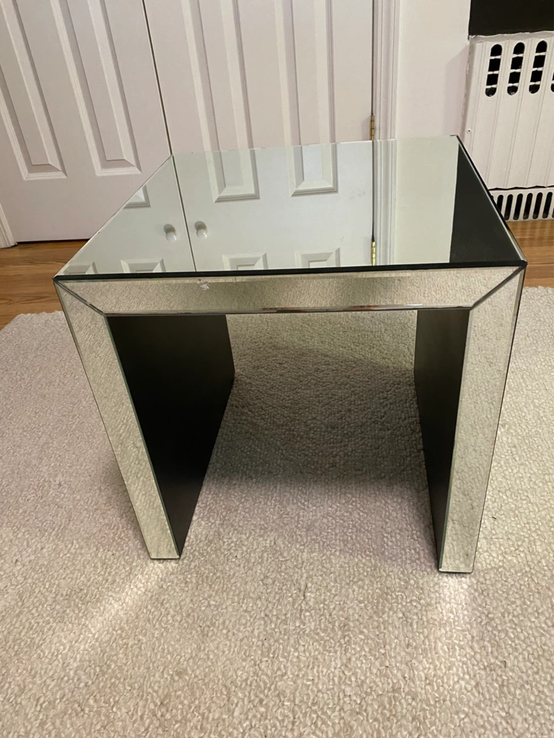 Mirrored Side Table - photo 2