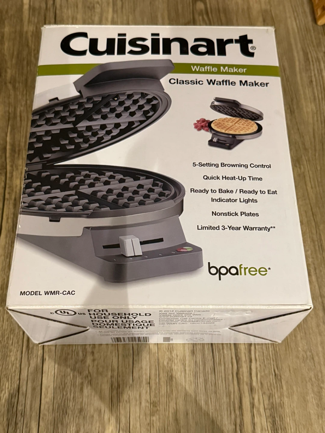 Cuisinart Classic Waffle Maker - photo 3
