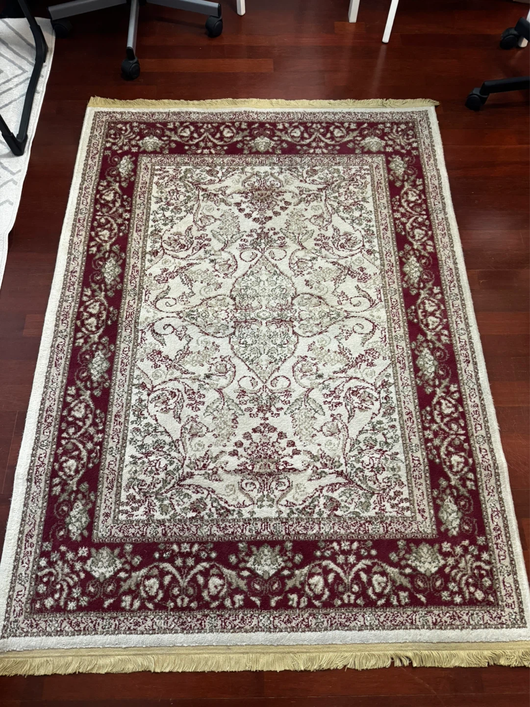 traditional Persian-style floral design