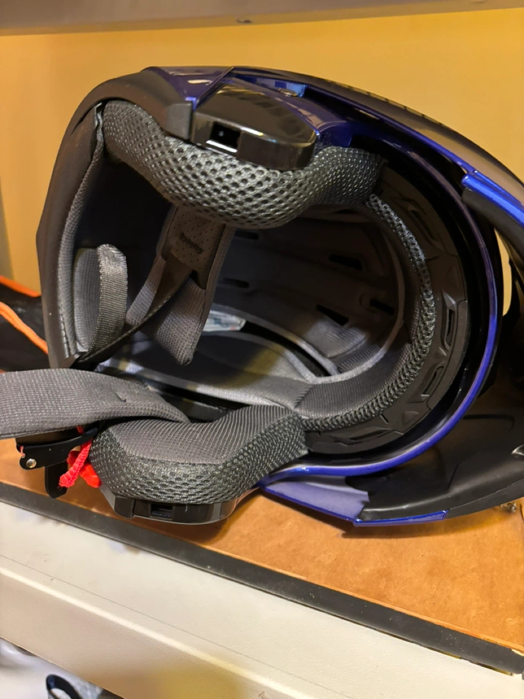 YOAI Blue Full Face Motorcycle Helmet - photo 4