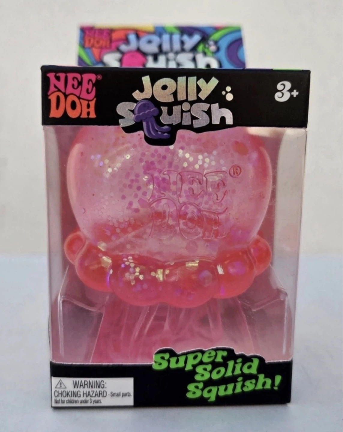 Nee Doh Jelly Squish Super Solid Squish Toy