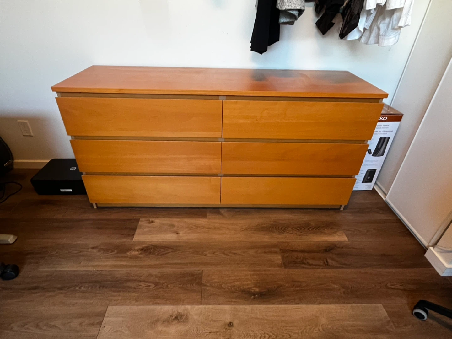 Vintage 90s Ikea 6-Drawer Dresser