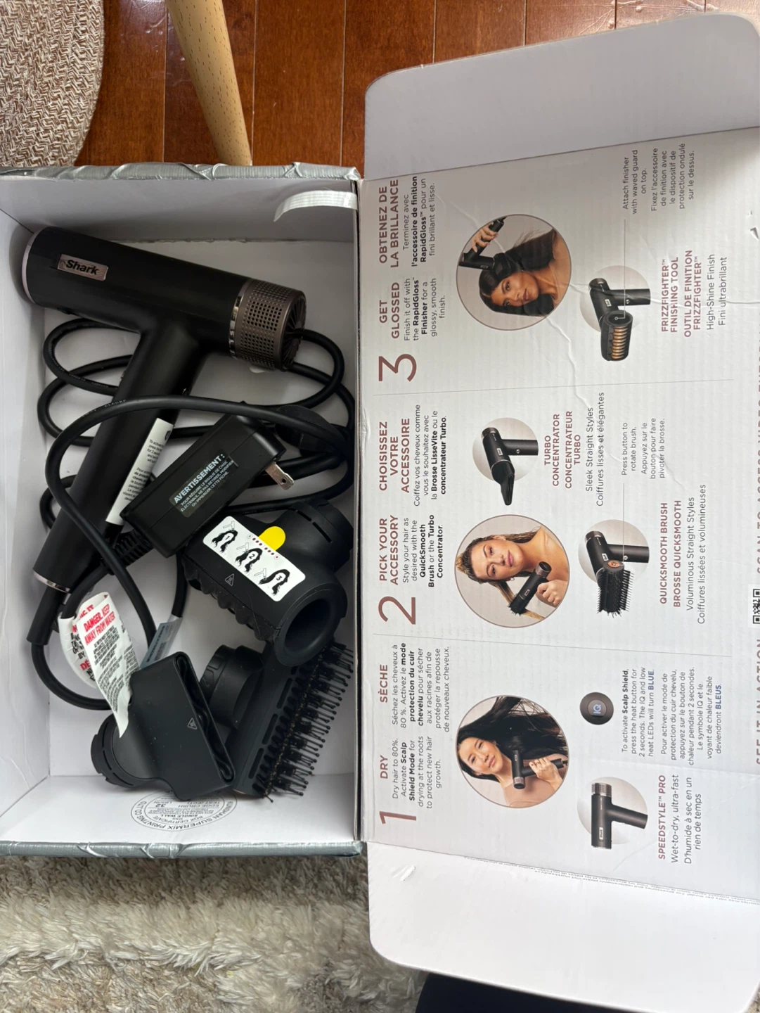 Shark SpeedStyle Pro Hair Dryer Styling by Attachments - photo 5