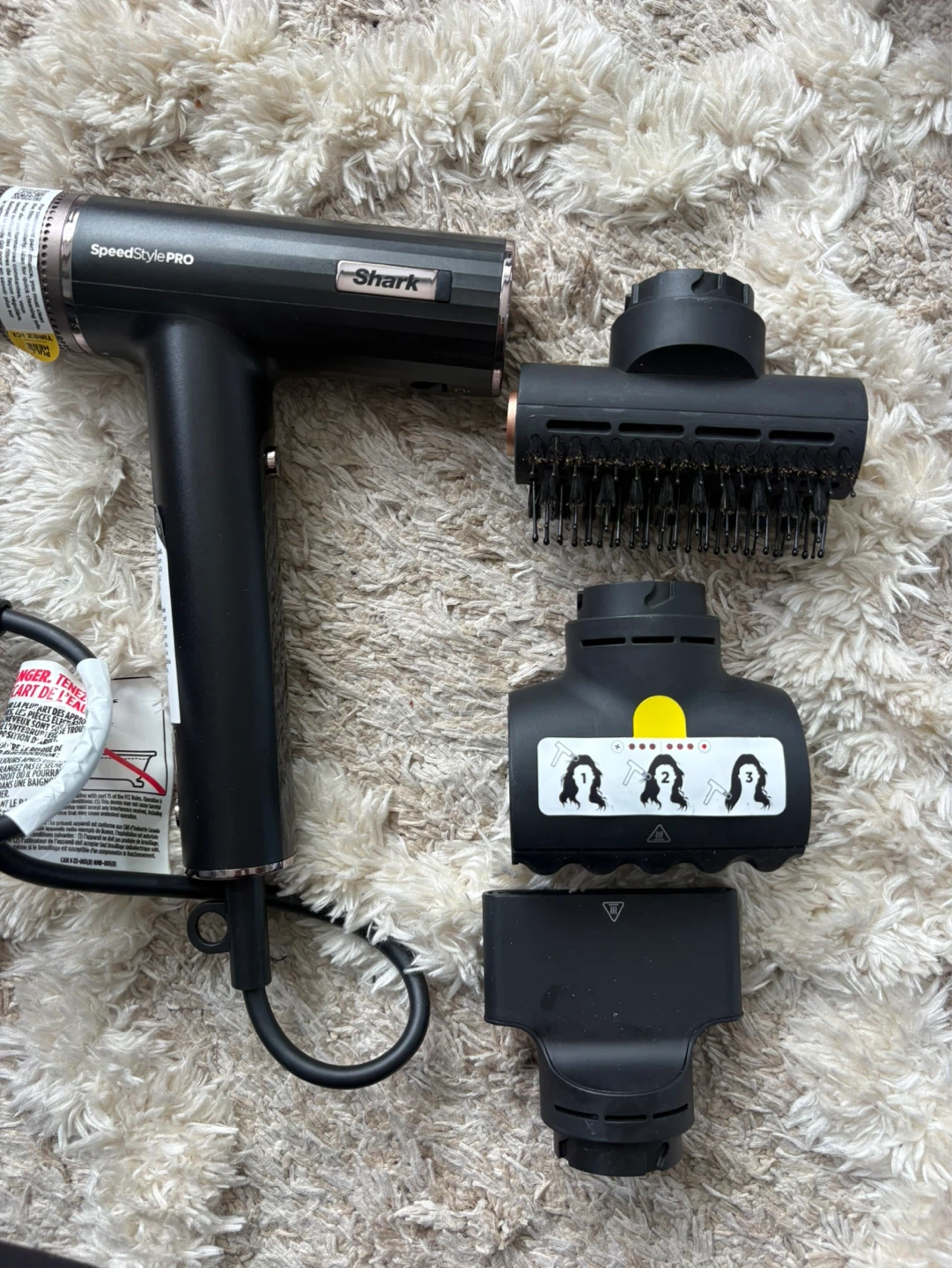 Shark SpeedStyle Pro Hair Dryer Styling by Attachments - photo 2