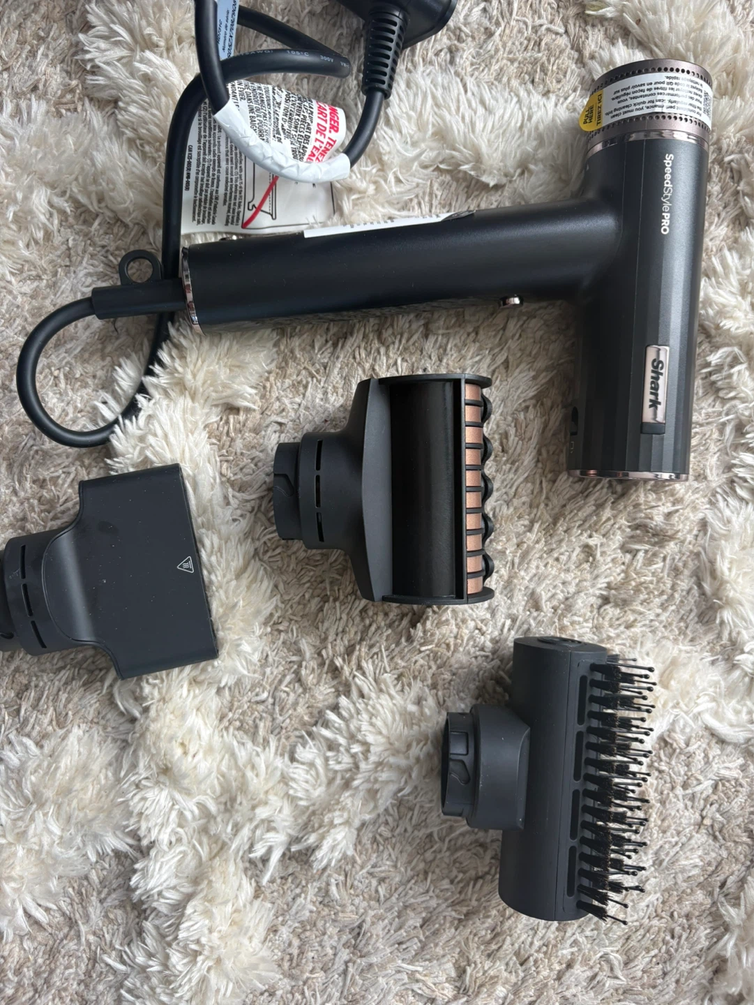 Shark SpeedStyle Pro Hair Dryer Styling by Attachments