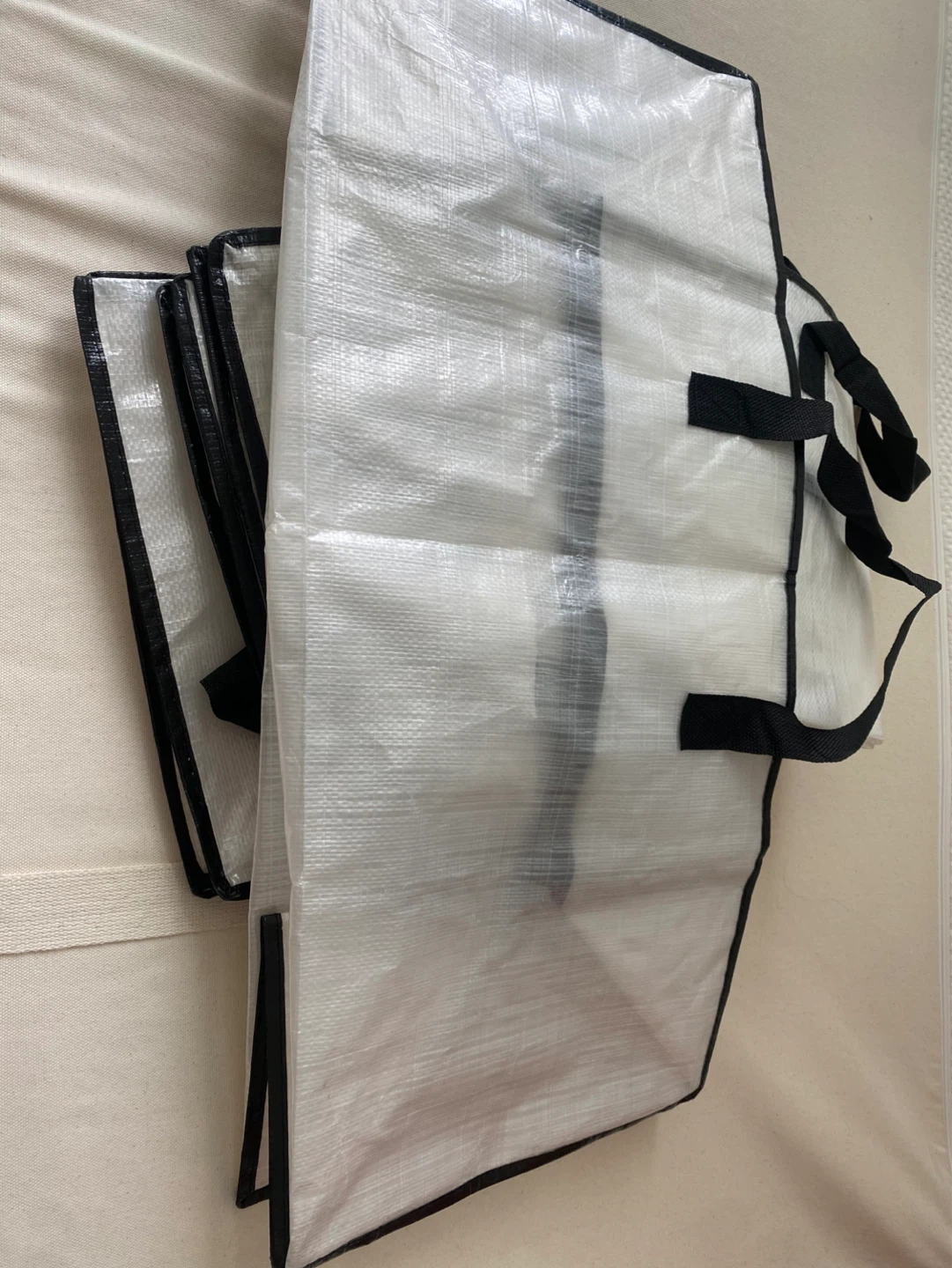Set of 6 Large Reusable Shopping Bags