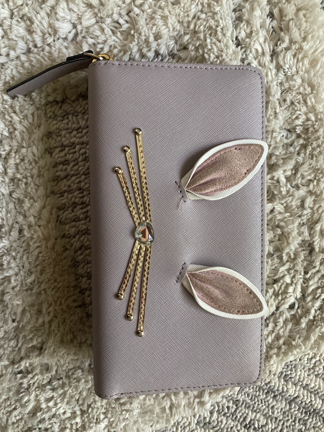 Kate Spade Wallet with Bunny Ears Detail
