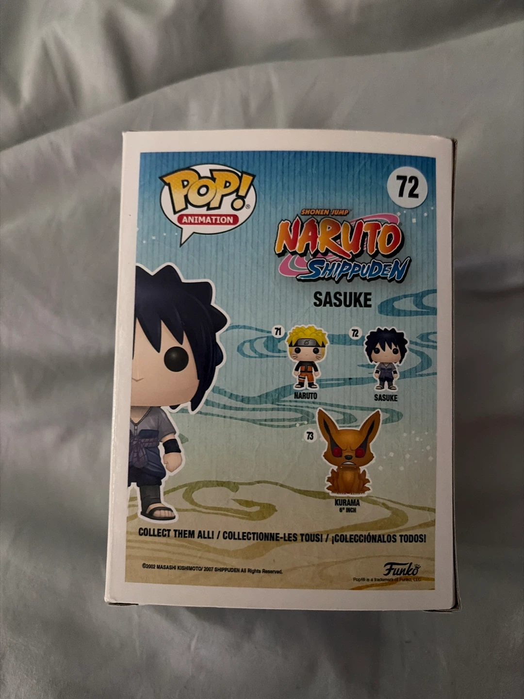 Funko Pop! Animation Sasuke #72 Vinyl Figure - photo 4