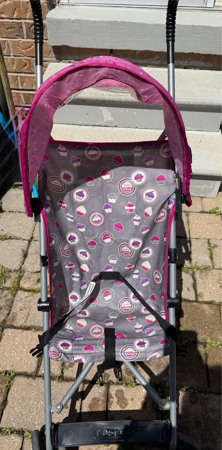 Cosco Pink Cupcake umbrella Stroller